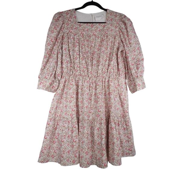 Tuckernuck Pink Floral Mini Dress - Picture 2 of 13